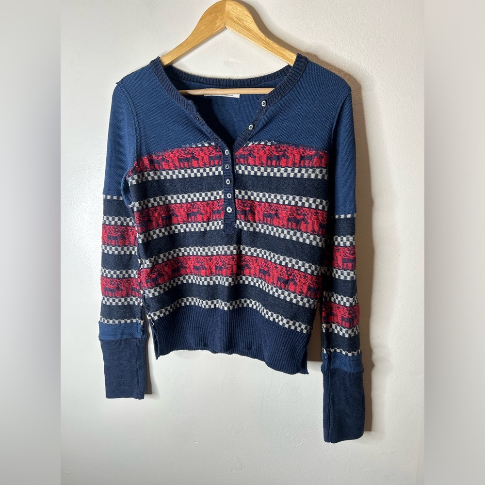 We the Free To The Woods Sweater in Boy Combo
